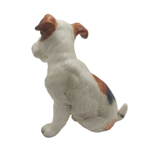 Vintage Lefton Japan Hand-Painted Ceramic Jack Russell Dog Figurine 4 inches - Picture 7 of 10